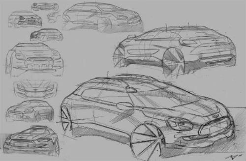 素描在工业产品设计中的运用