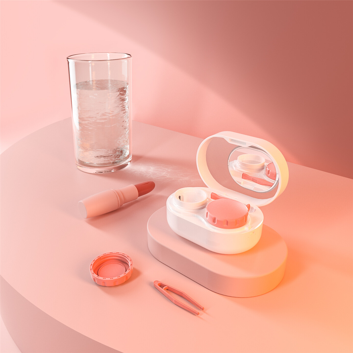 眼镜形象设计-隐形眼镜外观形象设计