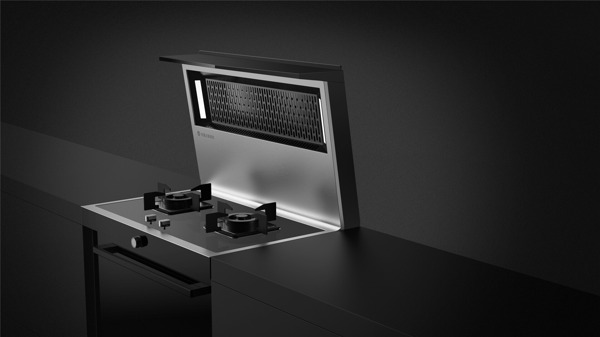 抽油烟机外观设计-火星人集成灶设计