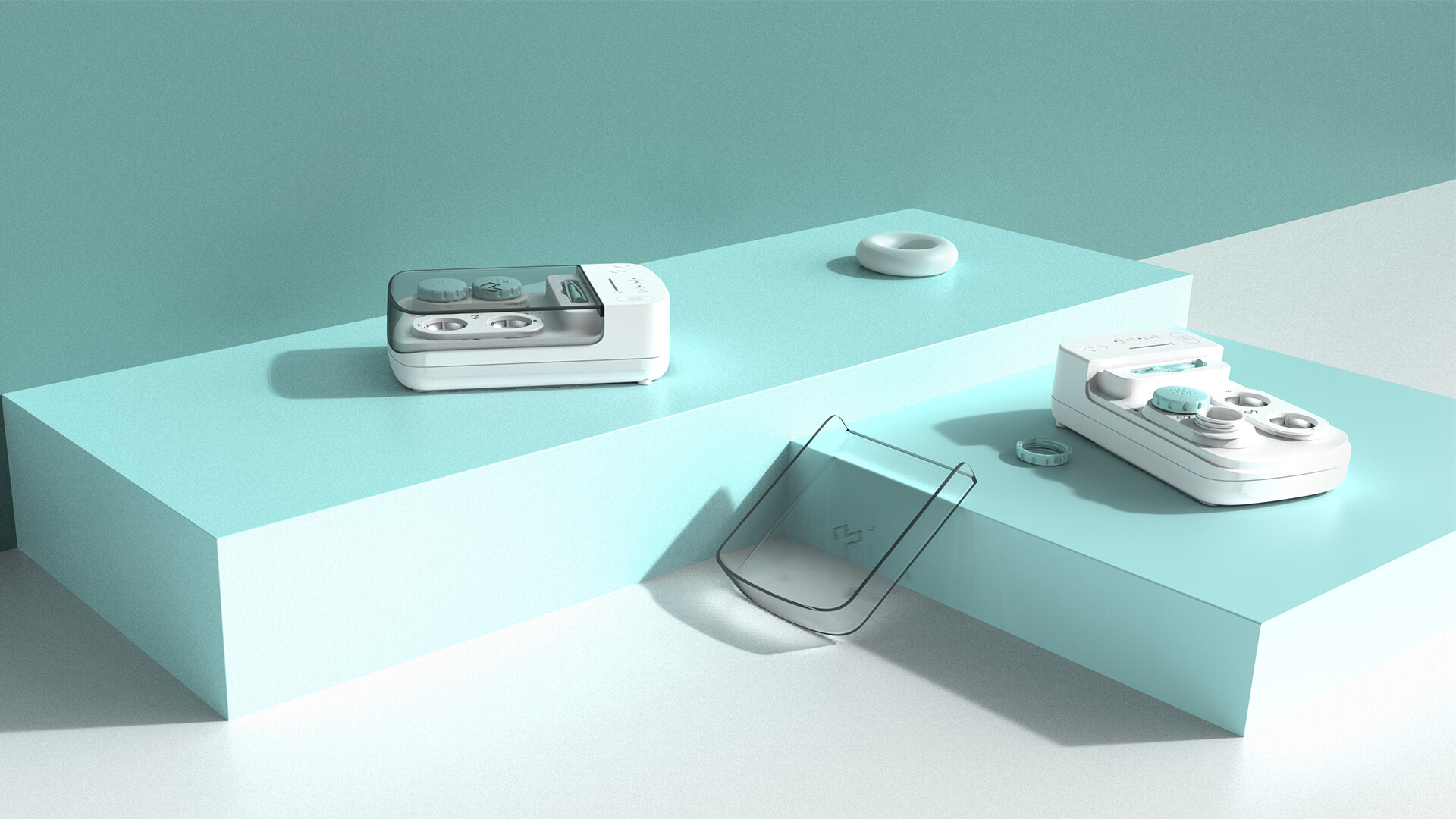 医用隐形眼镜设计-3N隐形眼镜还原仪医疗款设计