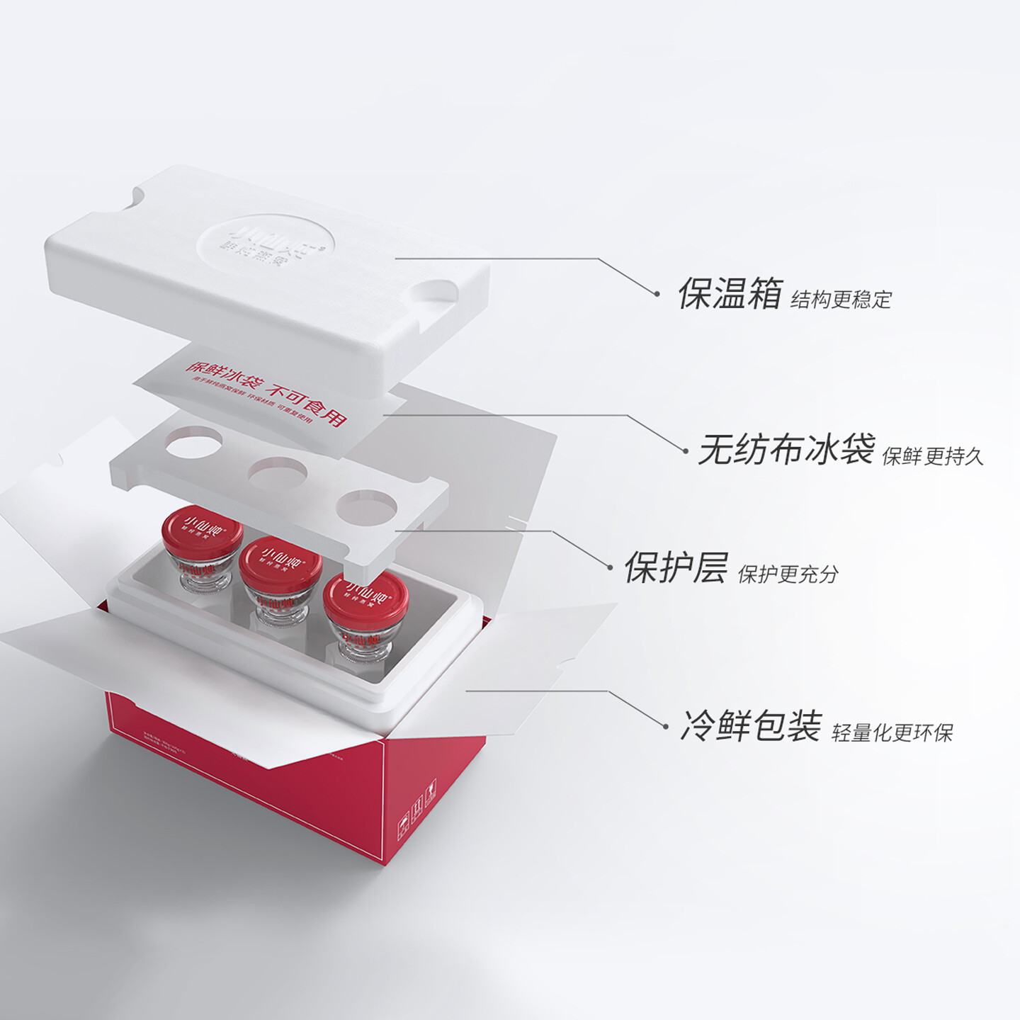 瓶型燕窝设计-小仙炖瓶型燕窝设计