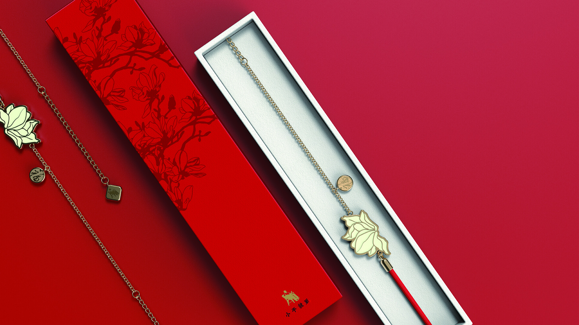 红色经典故事文创设计-小平故里红色文创设计