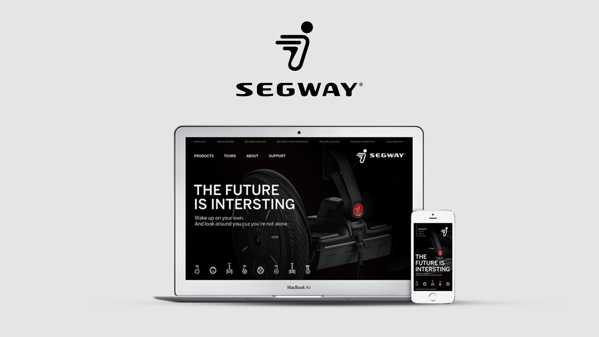 电动代步车的造型设计-赛格威 Segway 品牌视觉体系打造