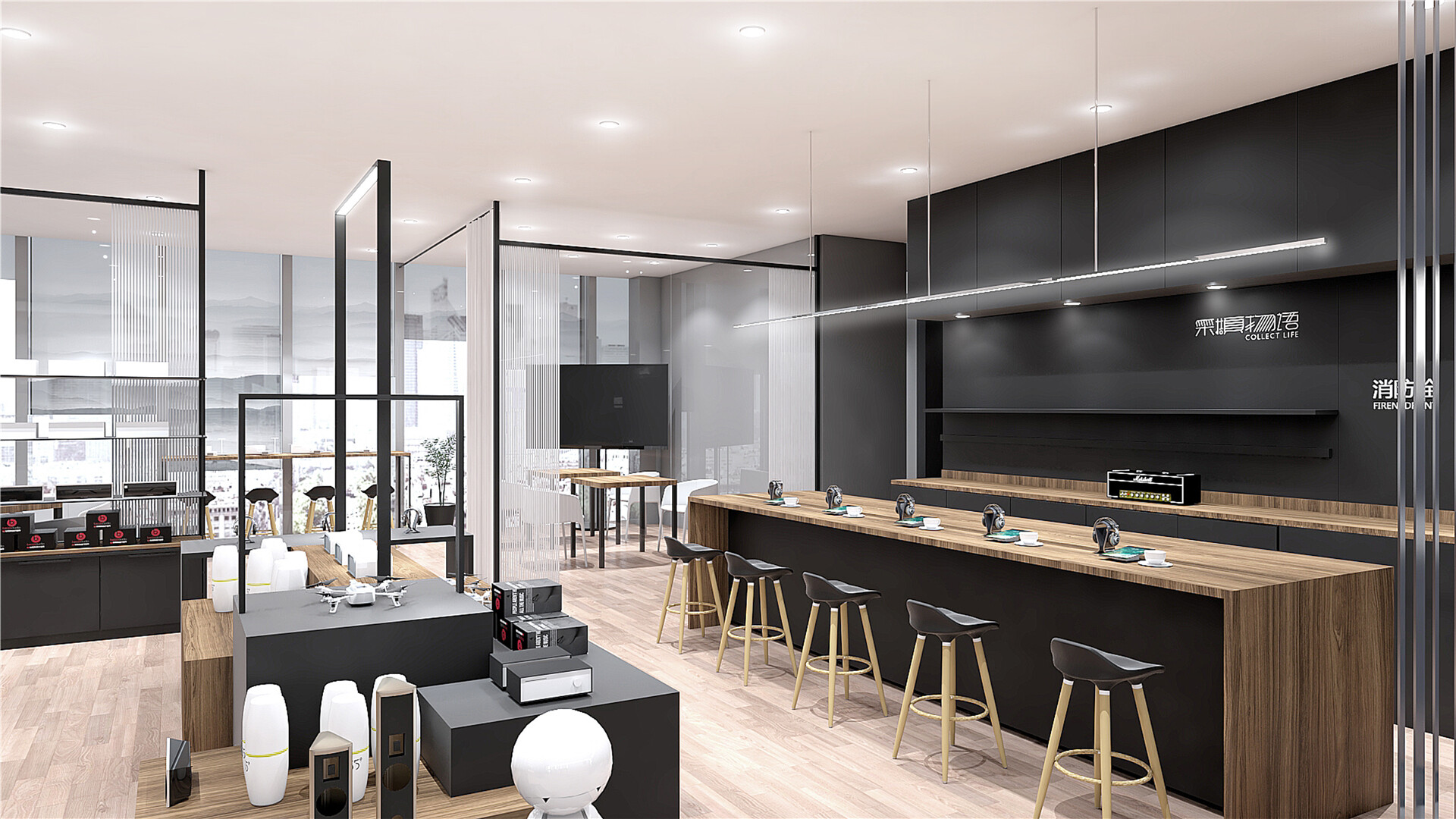 书店空间设计-采撷物语九方产品馆