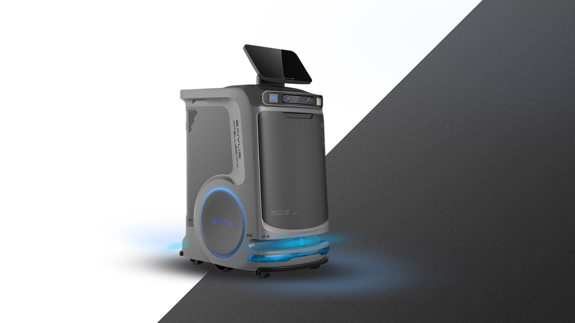 医用配送机器人设计-赛特智能医用配送机器人