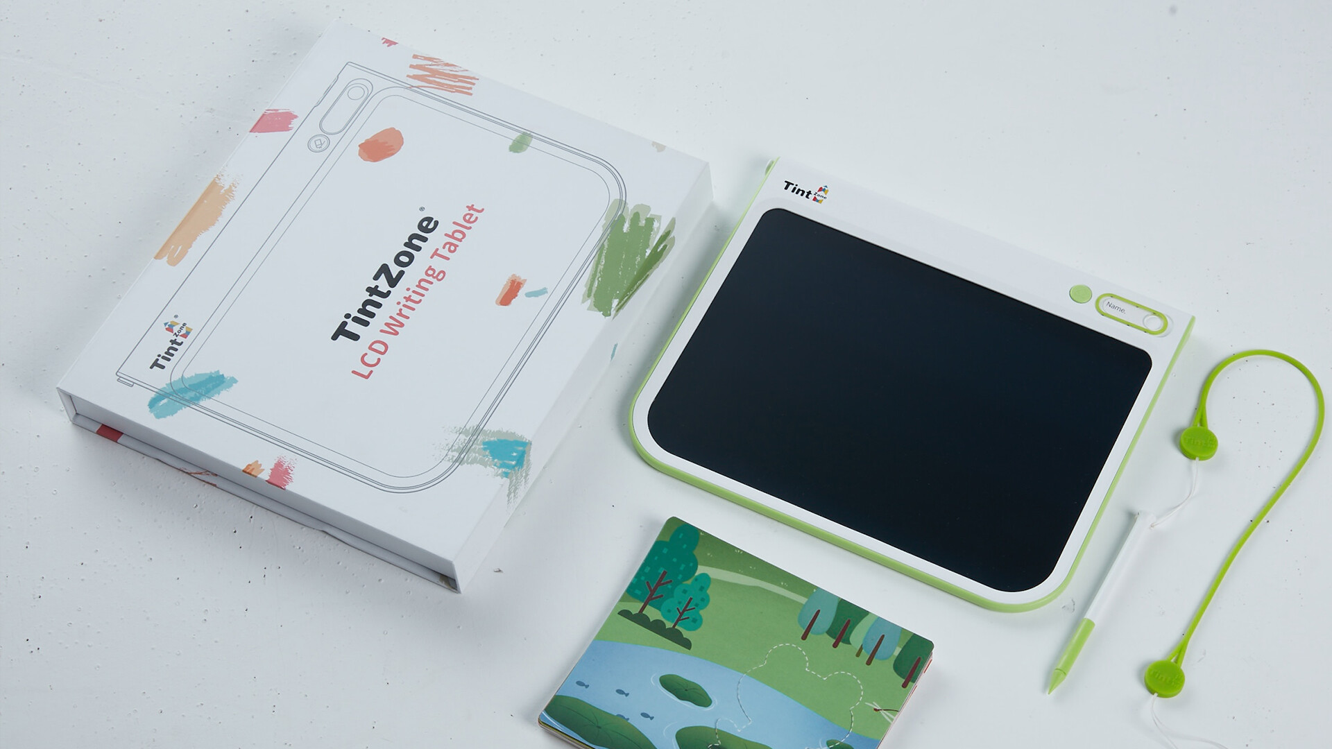 儿童画板设计-TintZone 绘特美Z系列彩色儿童液晶画板