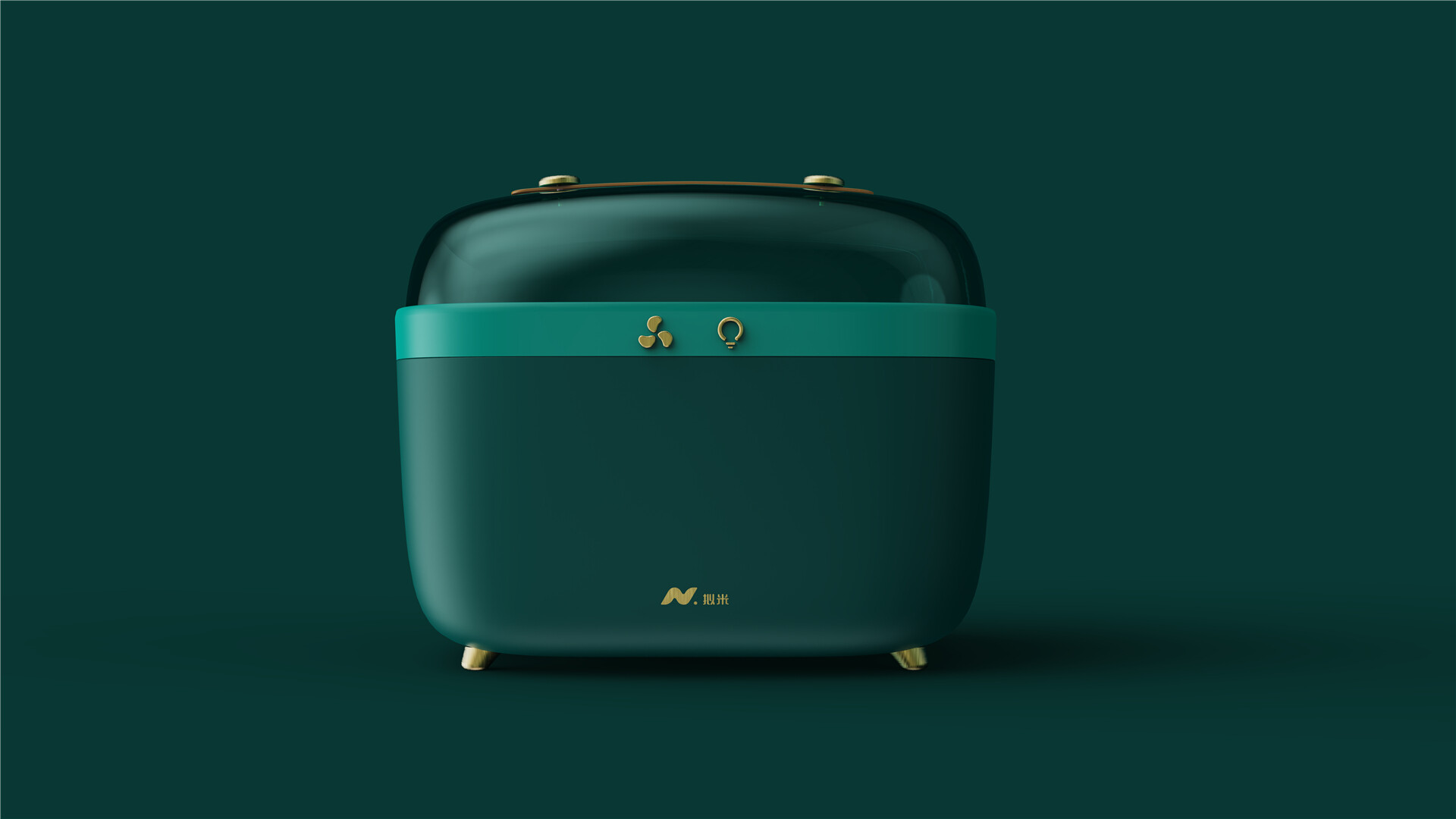 家用消毒盒设计-拟米家用小型消毒盒设计