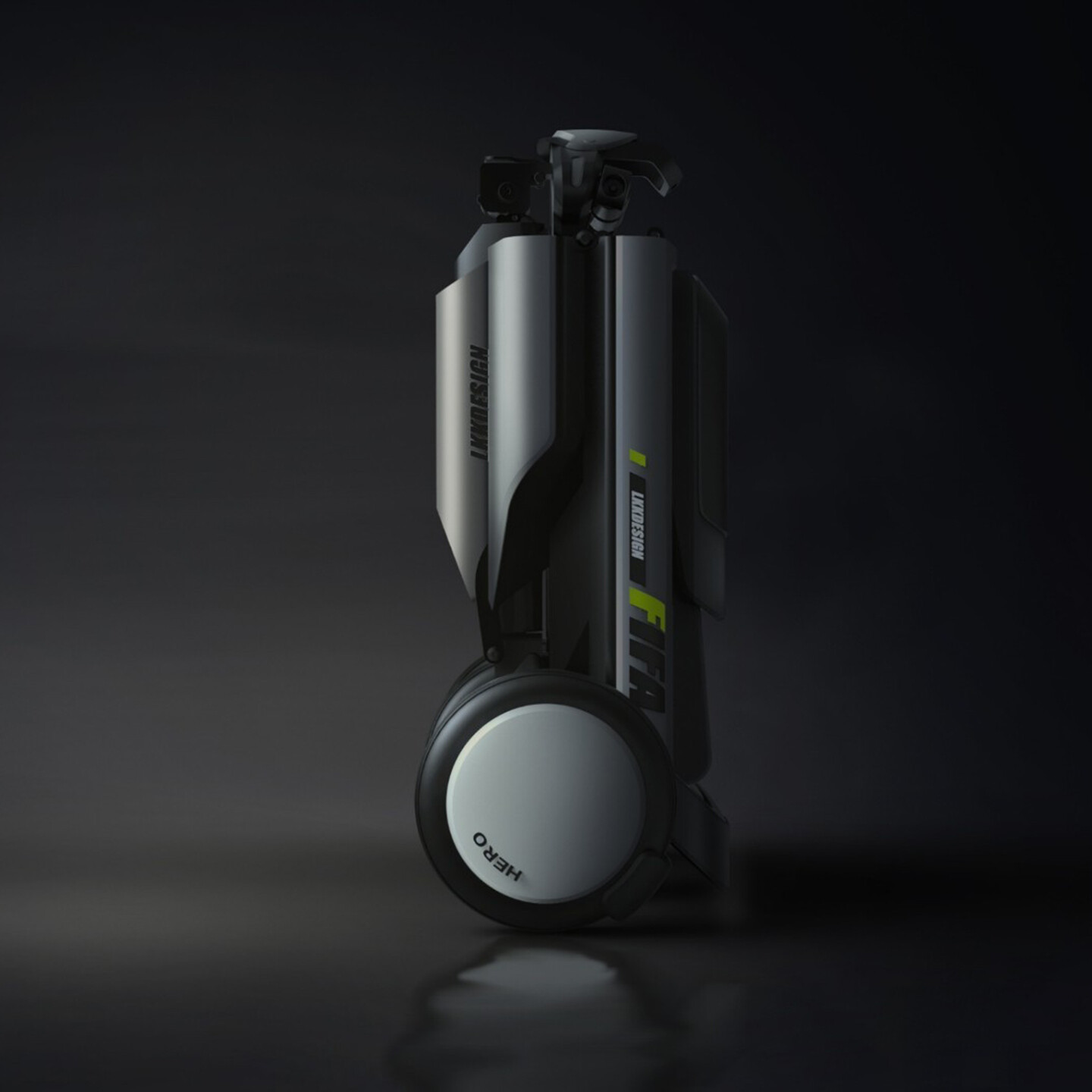 电动车结构设计-折叠电动车结构设计