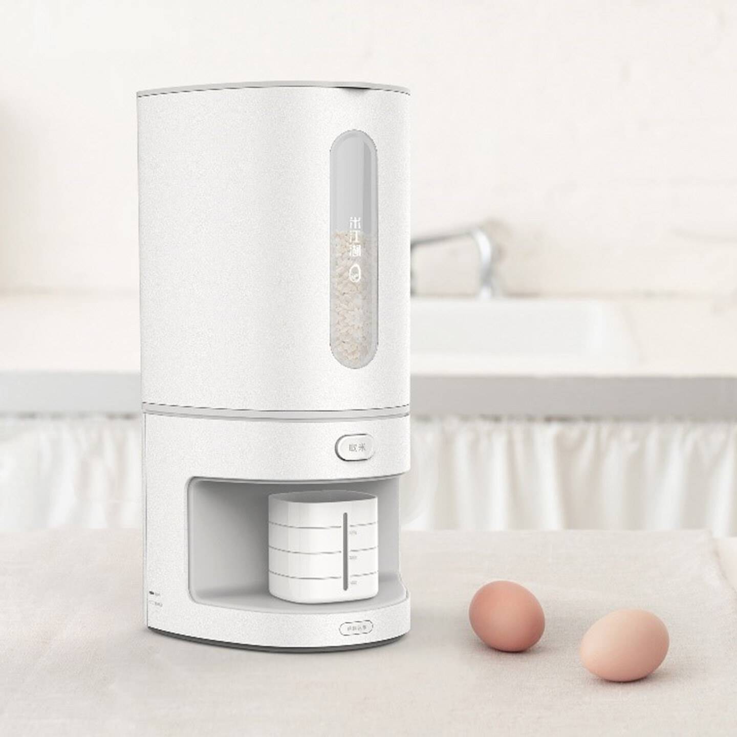 智能米桶设计-米江湖智能米桶