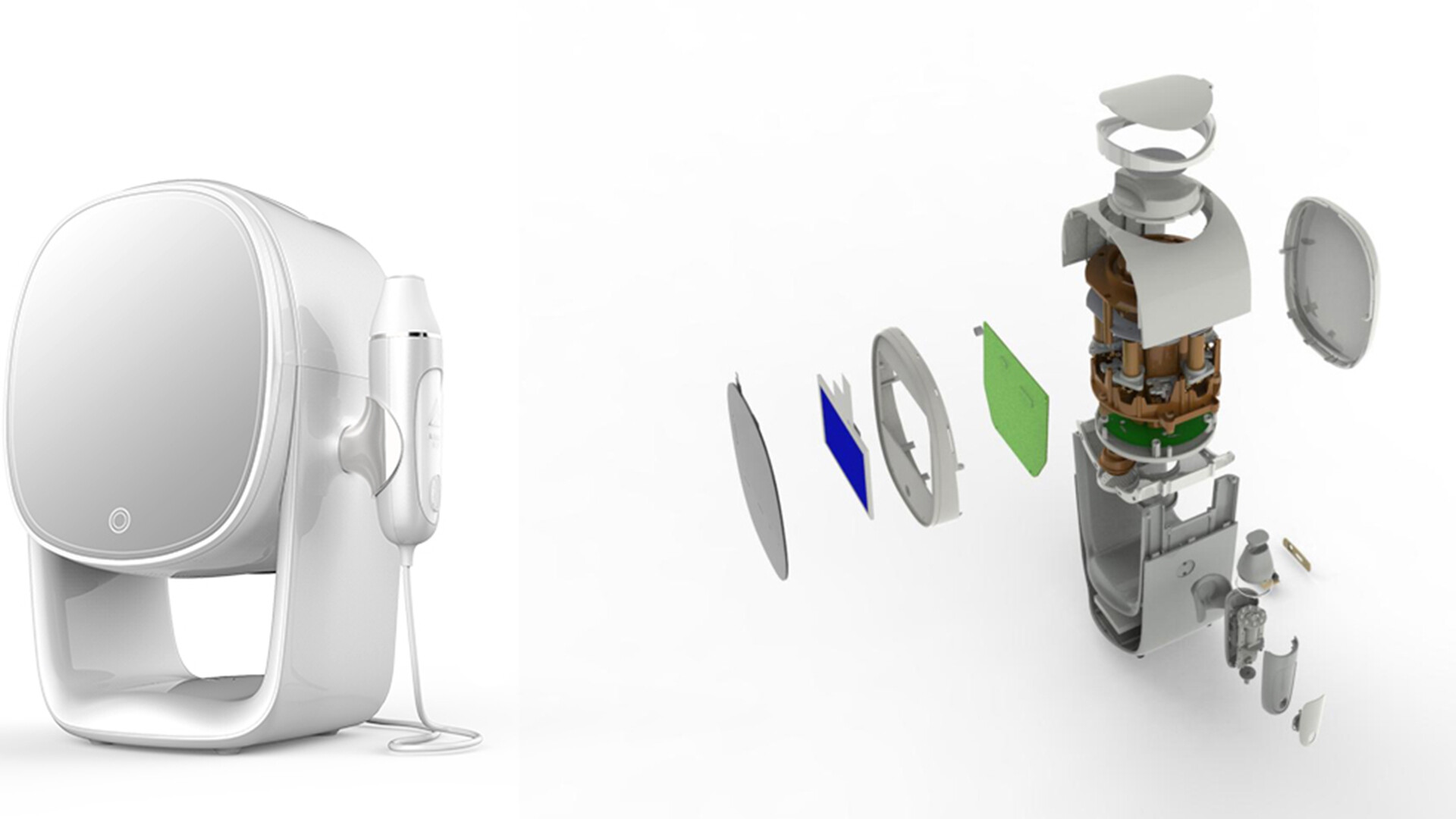 智能AI美容仪设计-黎苏AI智美仪