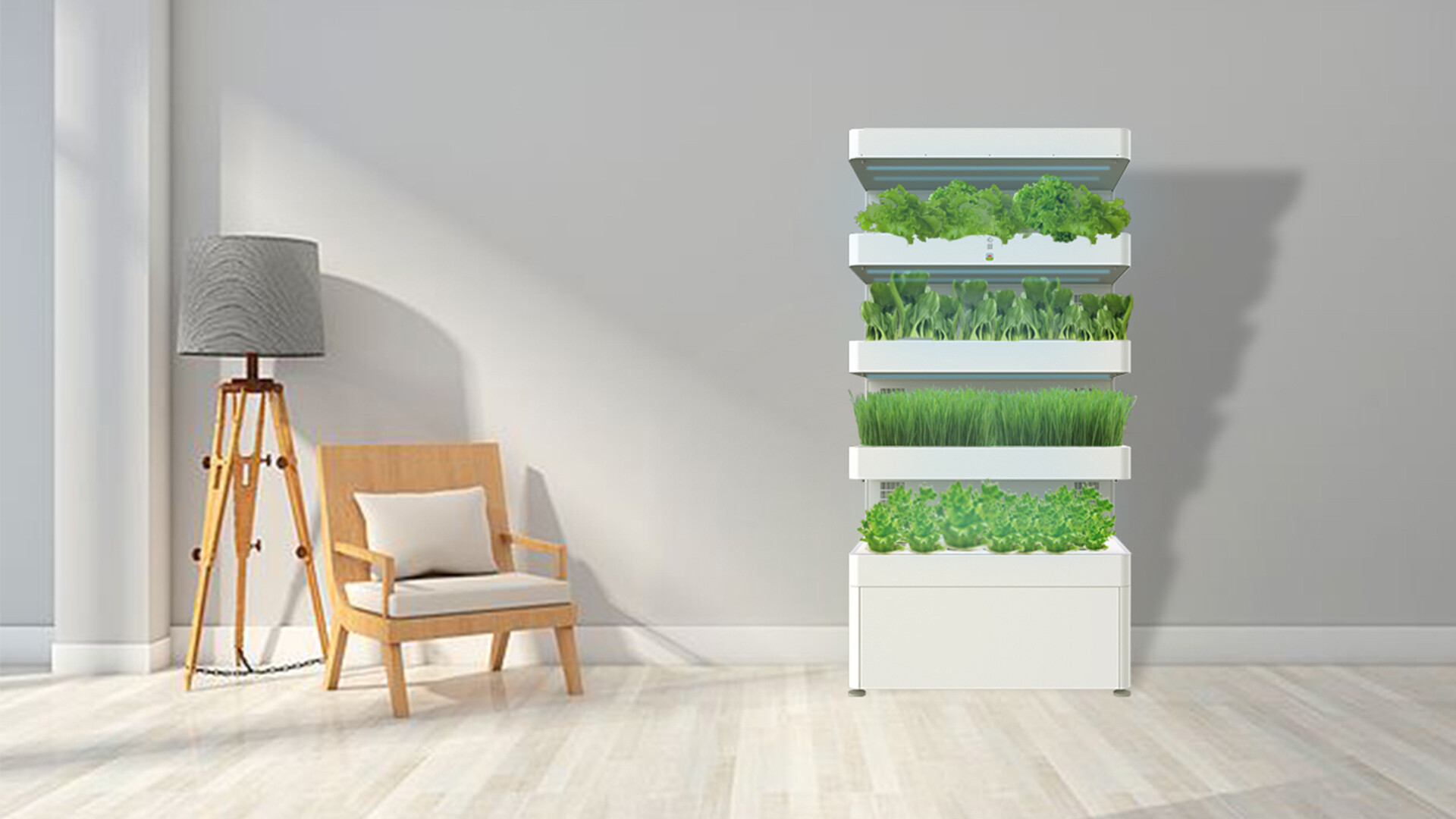 种菜机设计-家庭智能种菜机设计研发