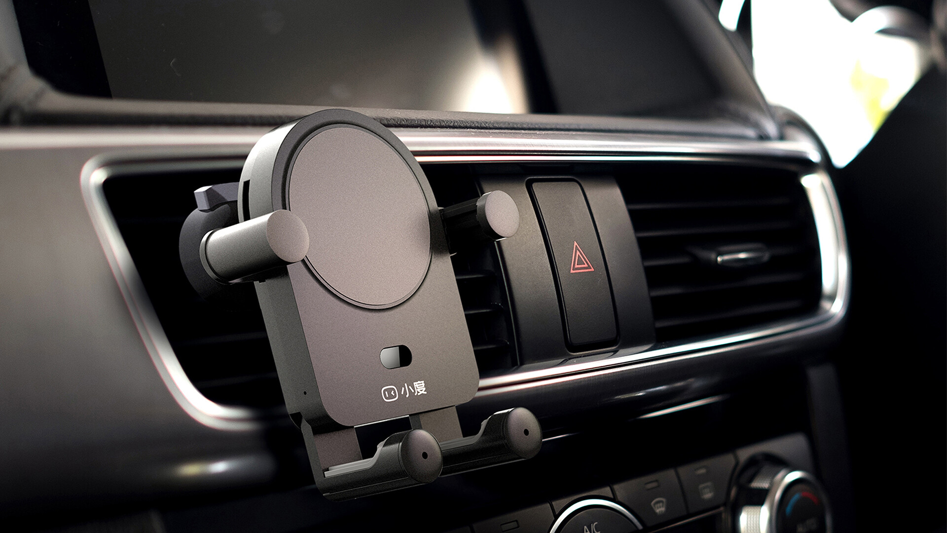 智能语音车载支架设计-小度语音车载支架