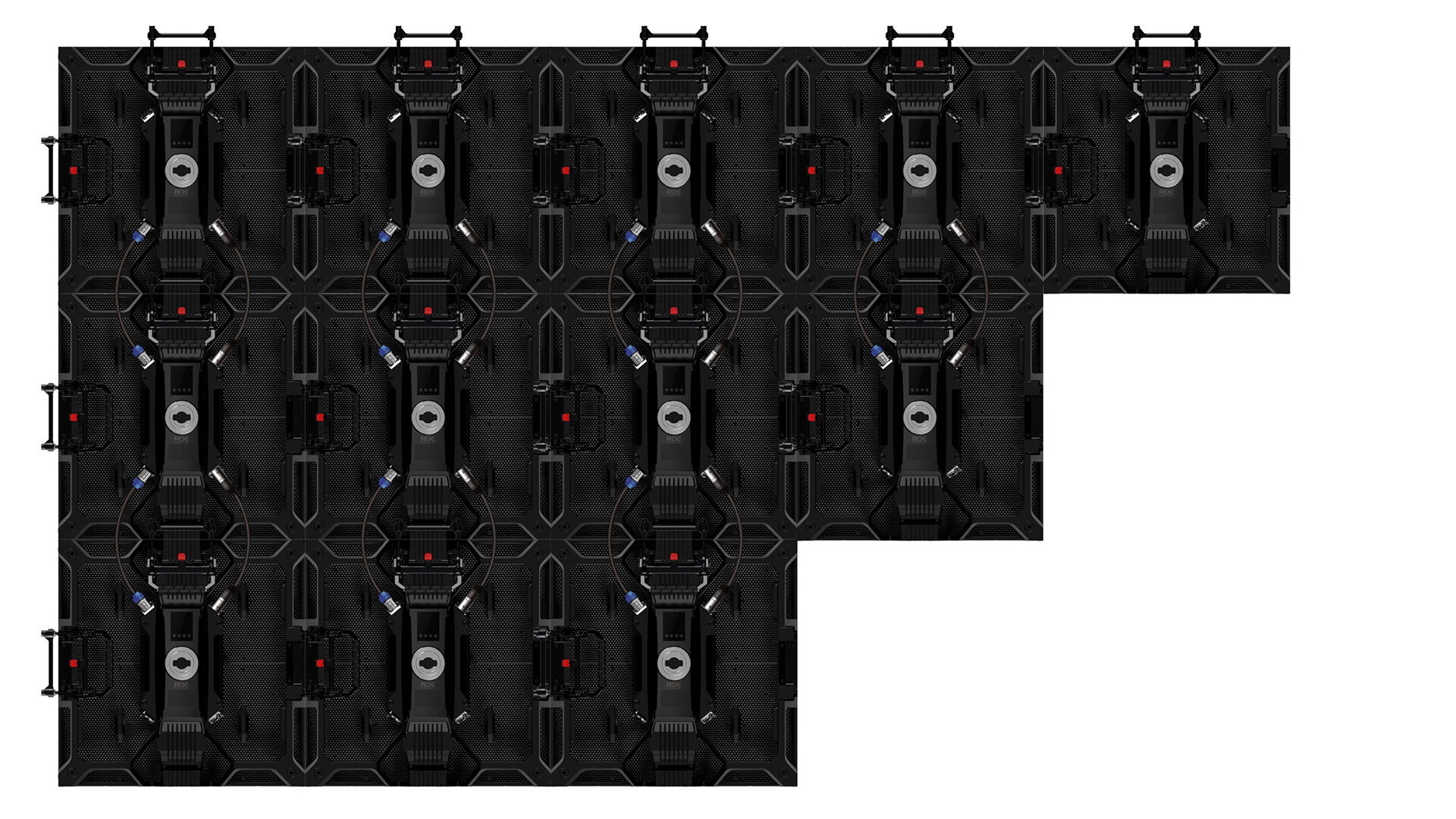 拼接屏设计-黑玛瑙小间距led拼接屏设计