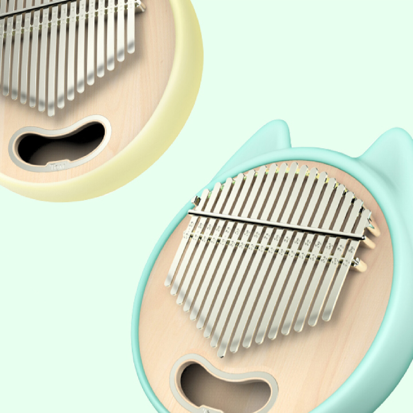 儿童拇指琴设计-TOM卡林巴17音拇指琴