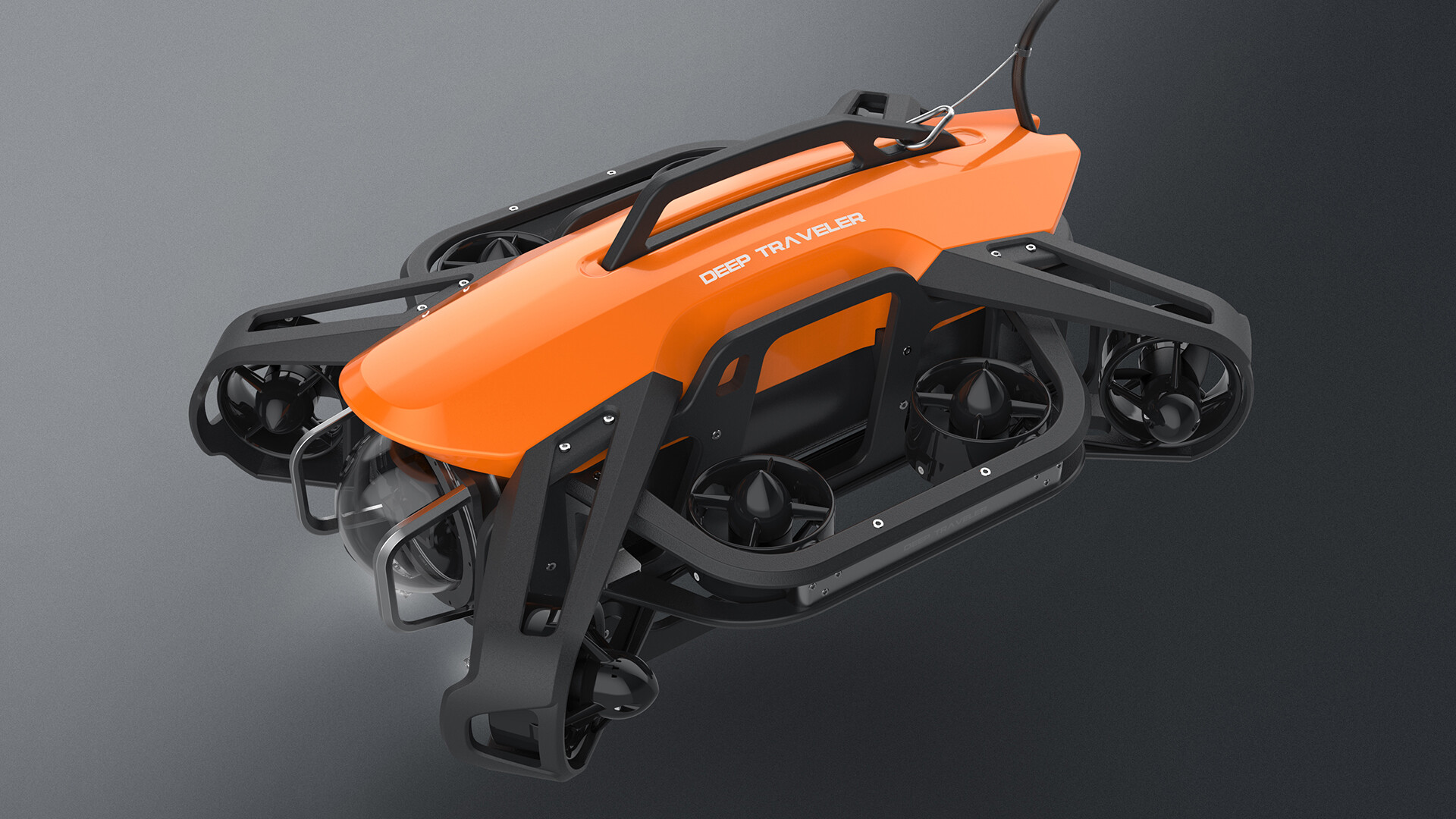 水下机器人设计-海星带缆水下机器人设计