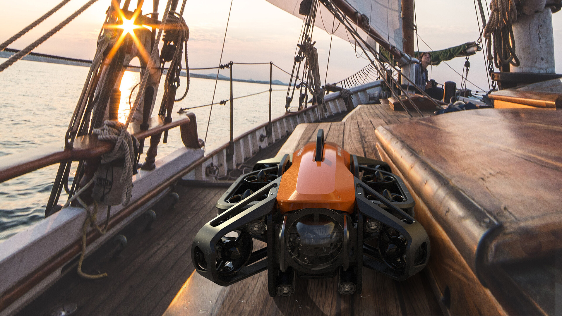 水下机器人设计-海星带缆水下机器人设计