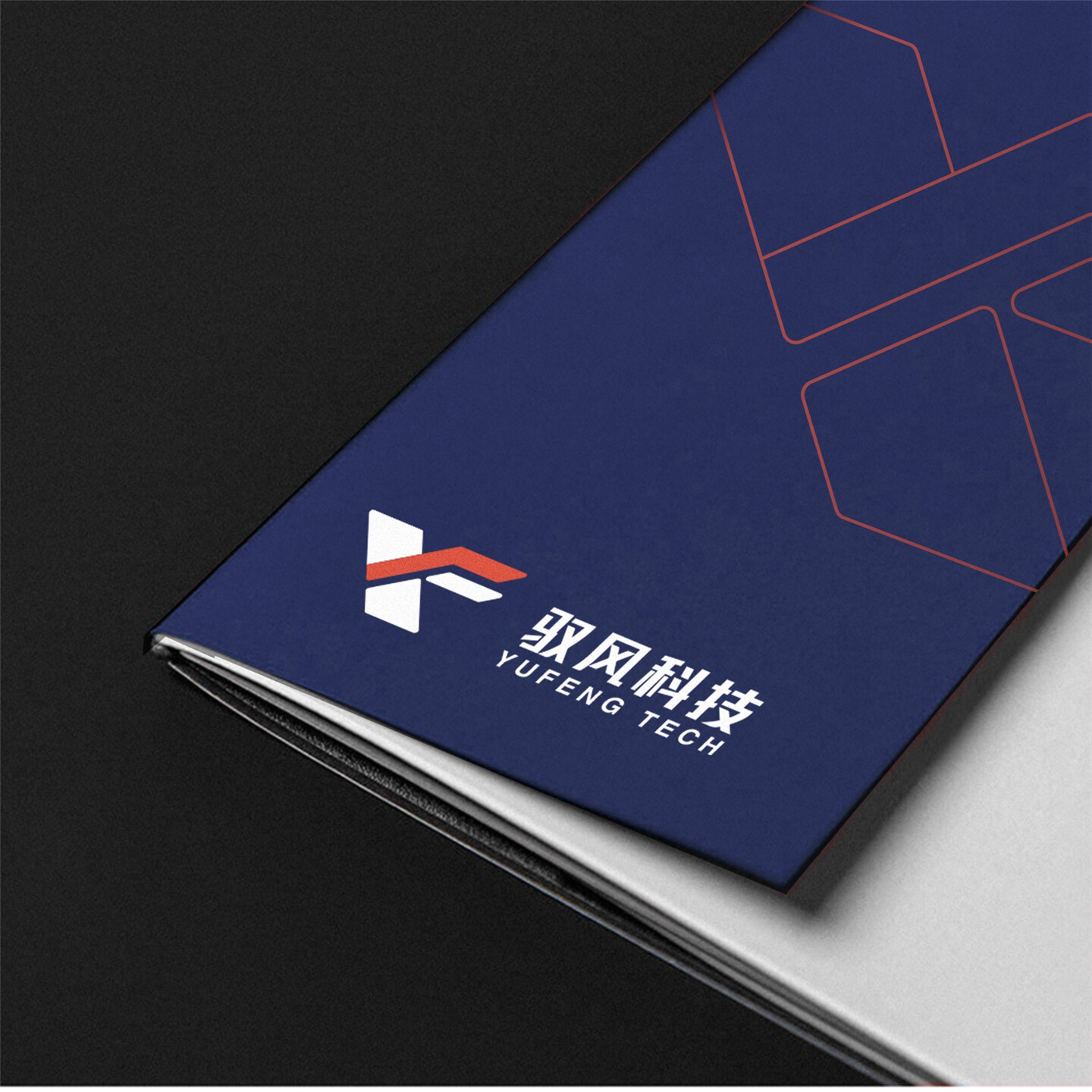 科技企业品牌形象设计-驭风科技品牌升级设计