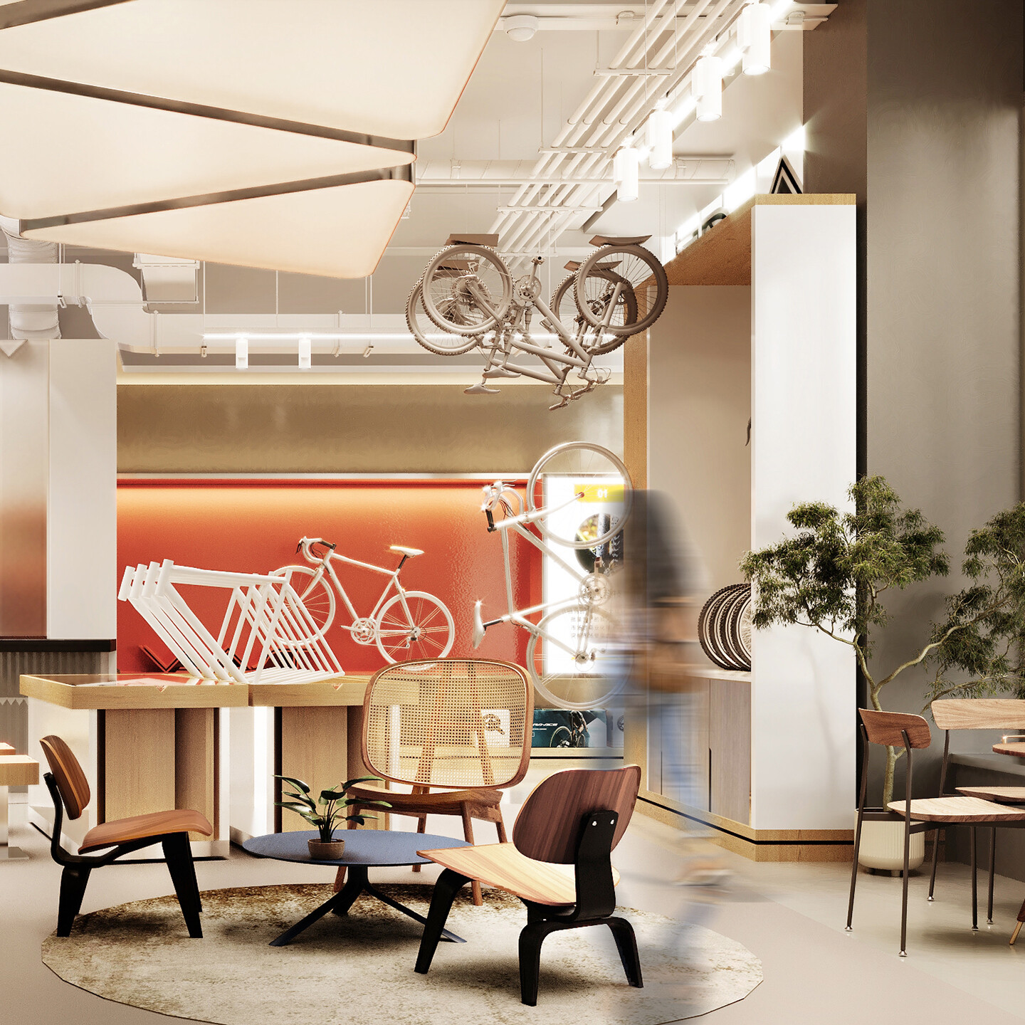 自行车零售空间设计-VAAST自行车空间设计