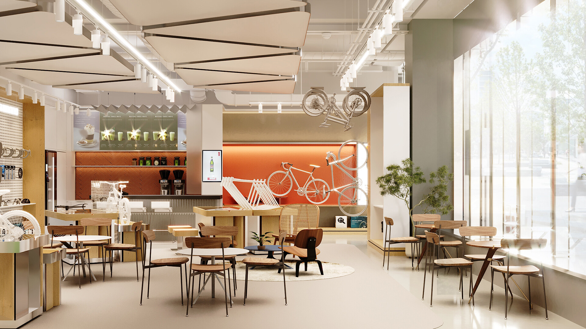 自行车零售空间设计-VAAST自行车空间设计