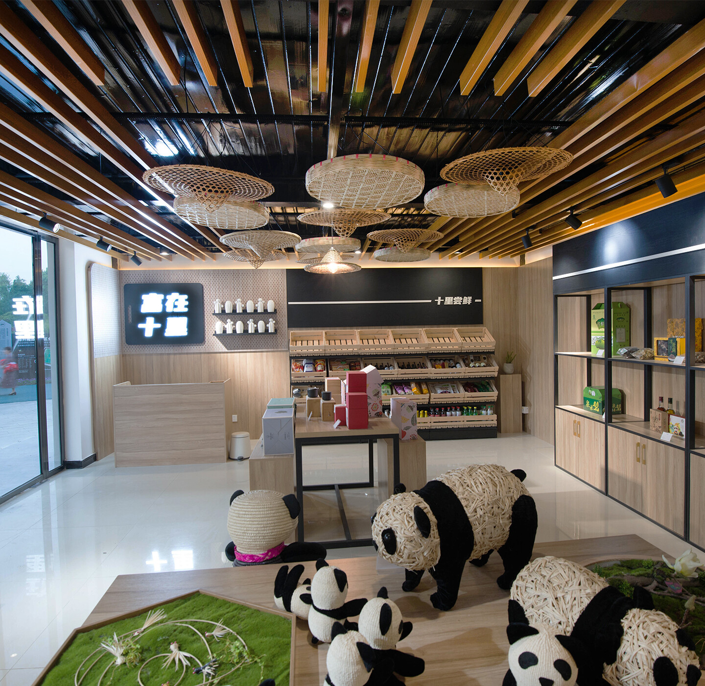 活动中心空间设计-十里春风党群服务活动中心空间设计