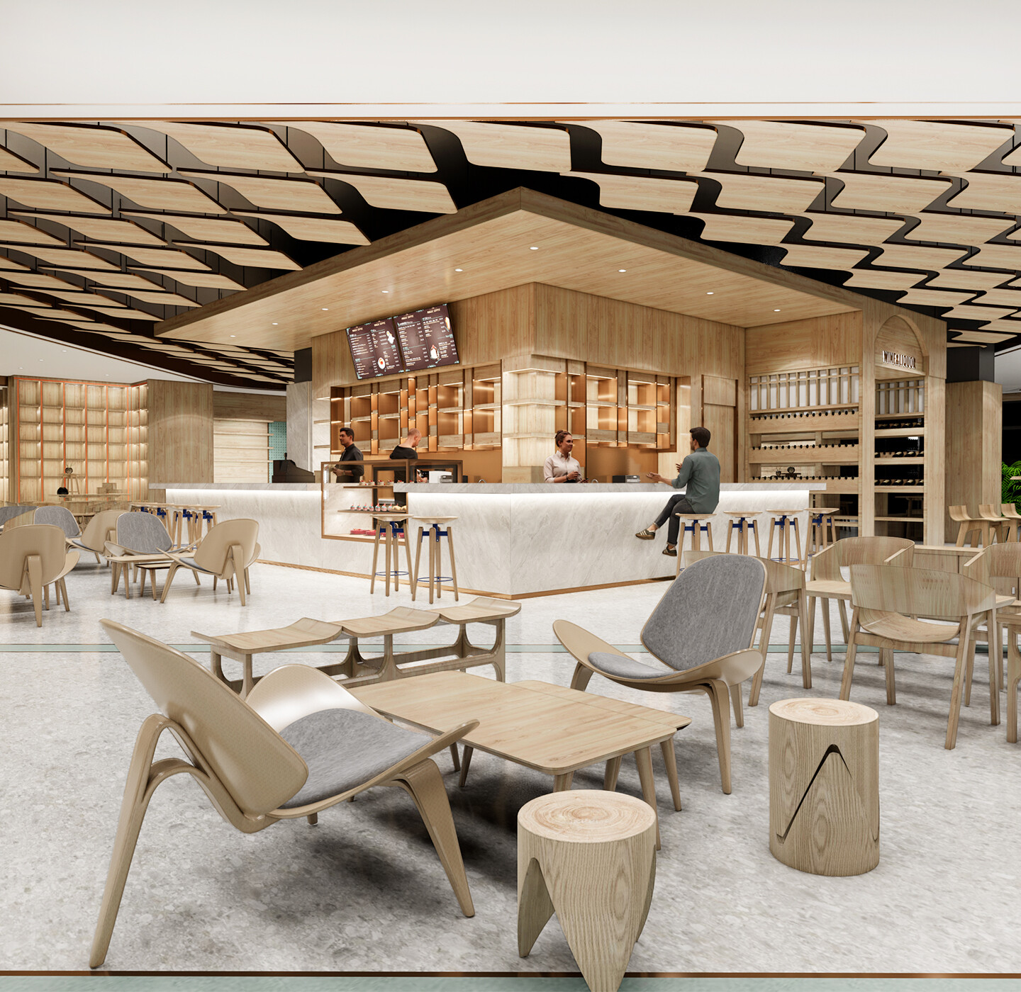 零售体验店设计-一国香体验店空间设计