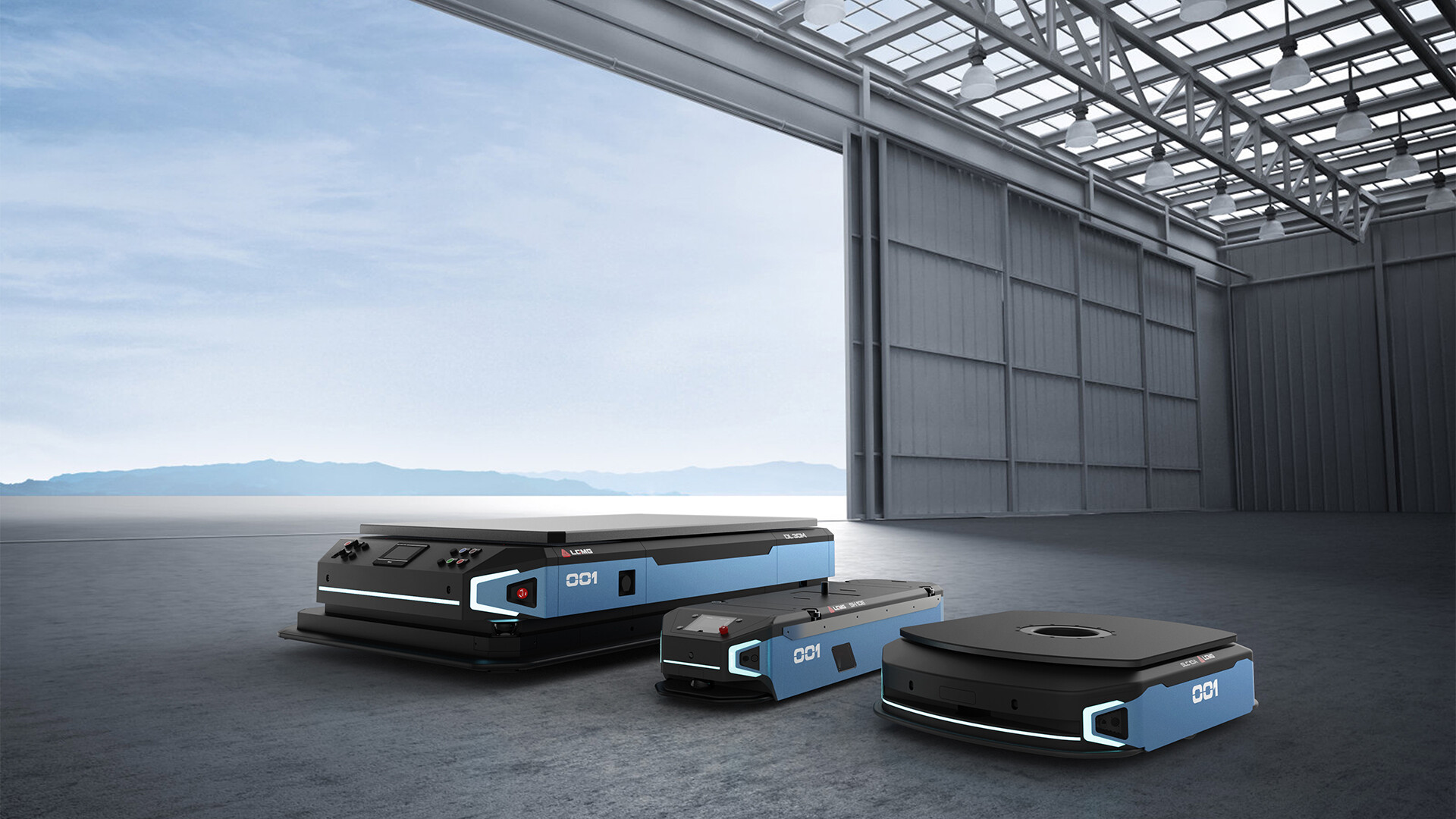 工业负重机器人设计-临工AGV系列机器人设计