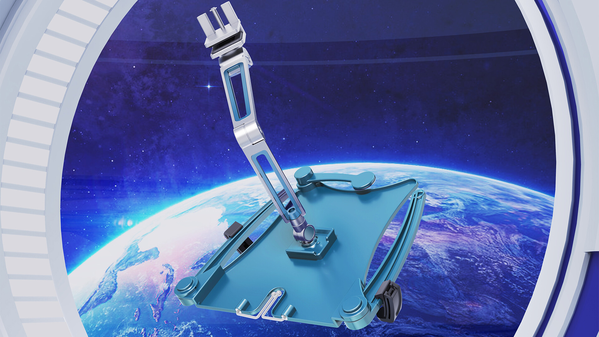 空间站固定工作台设计-“天和核心舱”固定工作台