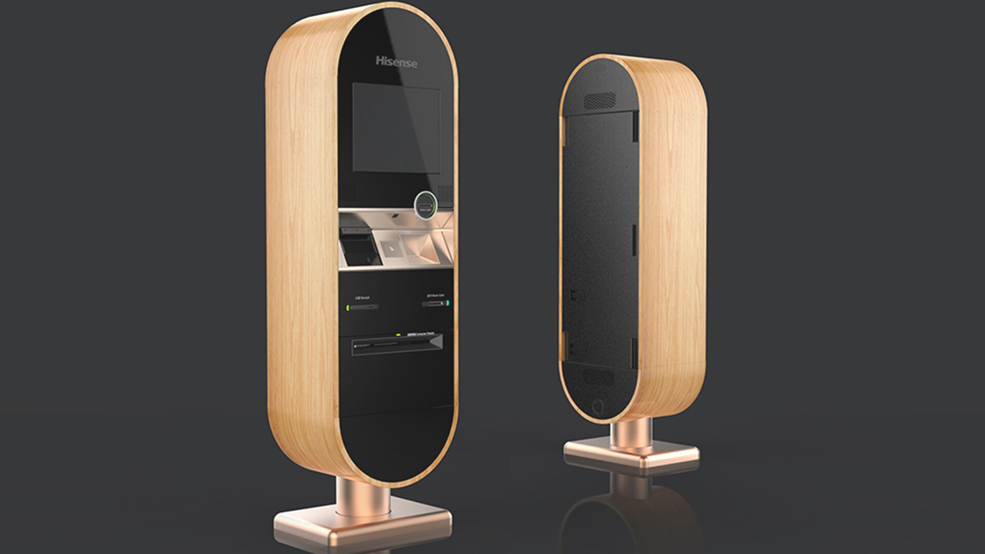 酒店自助终端设计-海信酒店自助终端