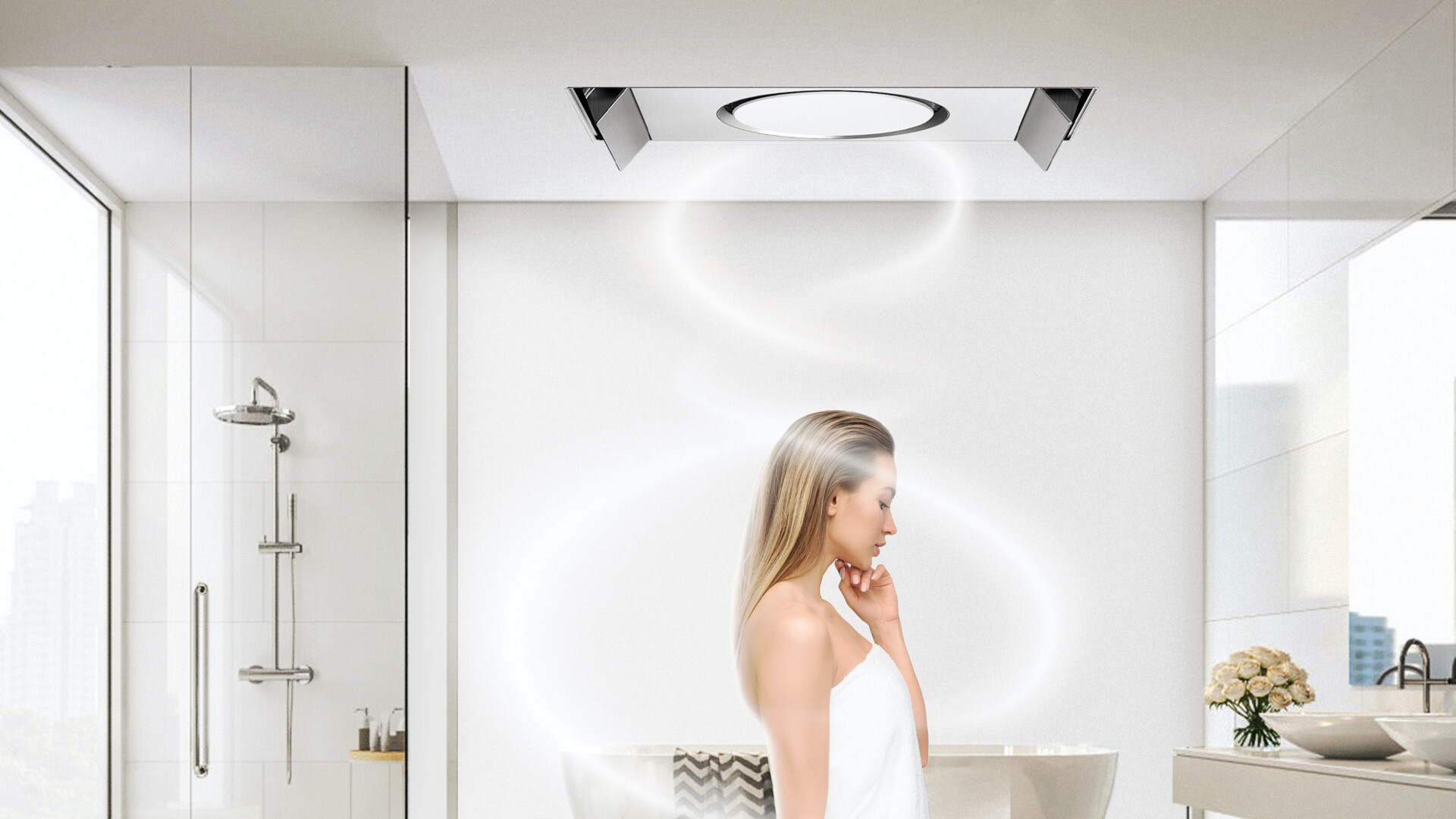 热能浴霸设计-奥普热能换环浴霸设计