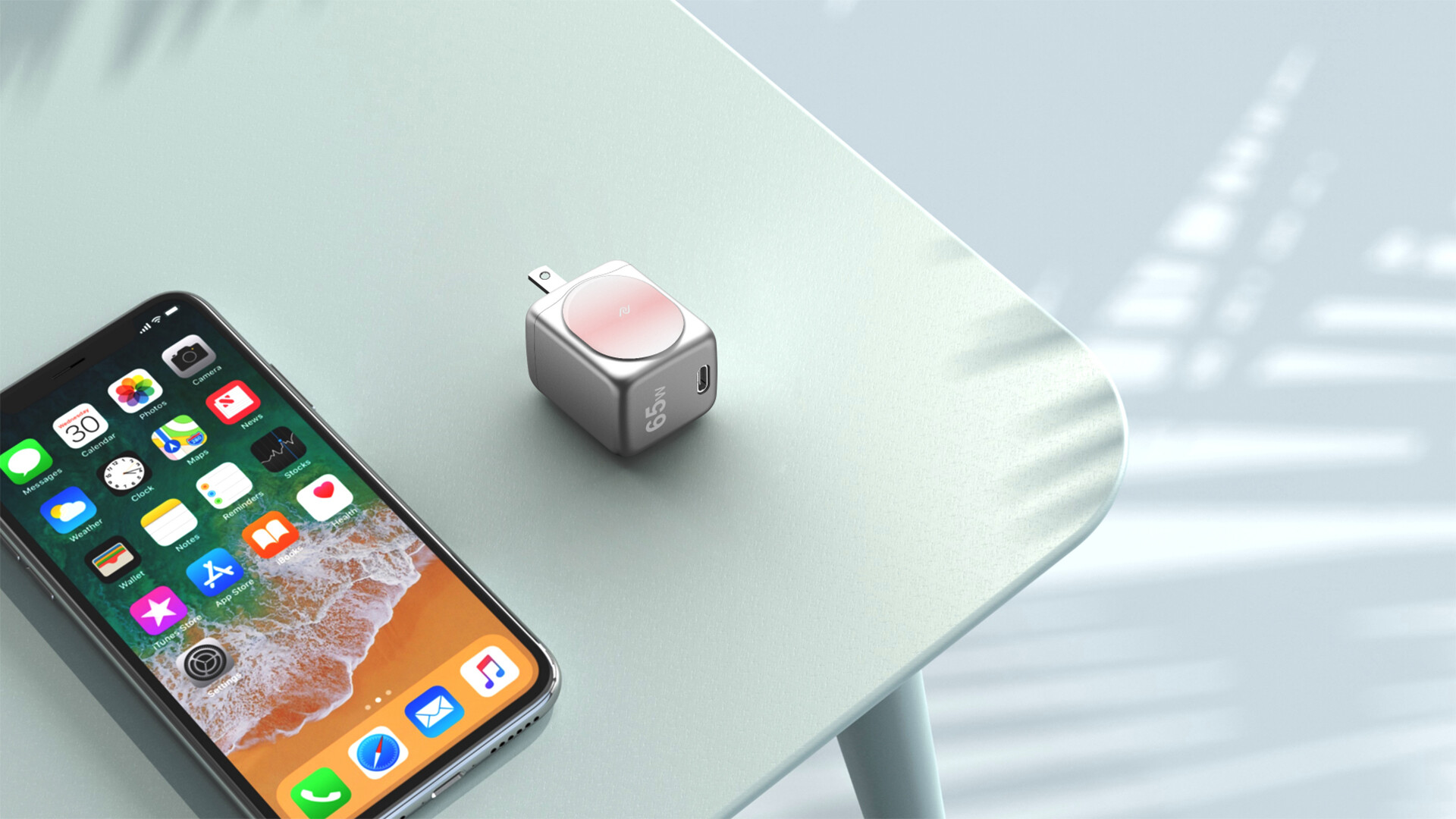 氮化镓充电器设计-博兰得65W氮化镓快速充电器