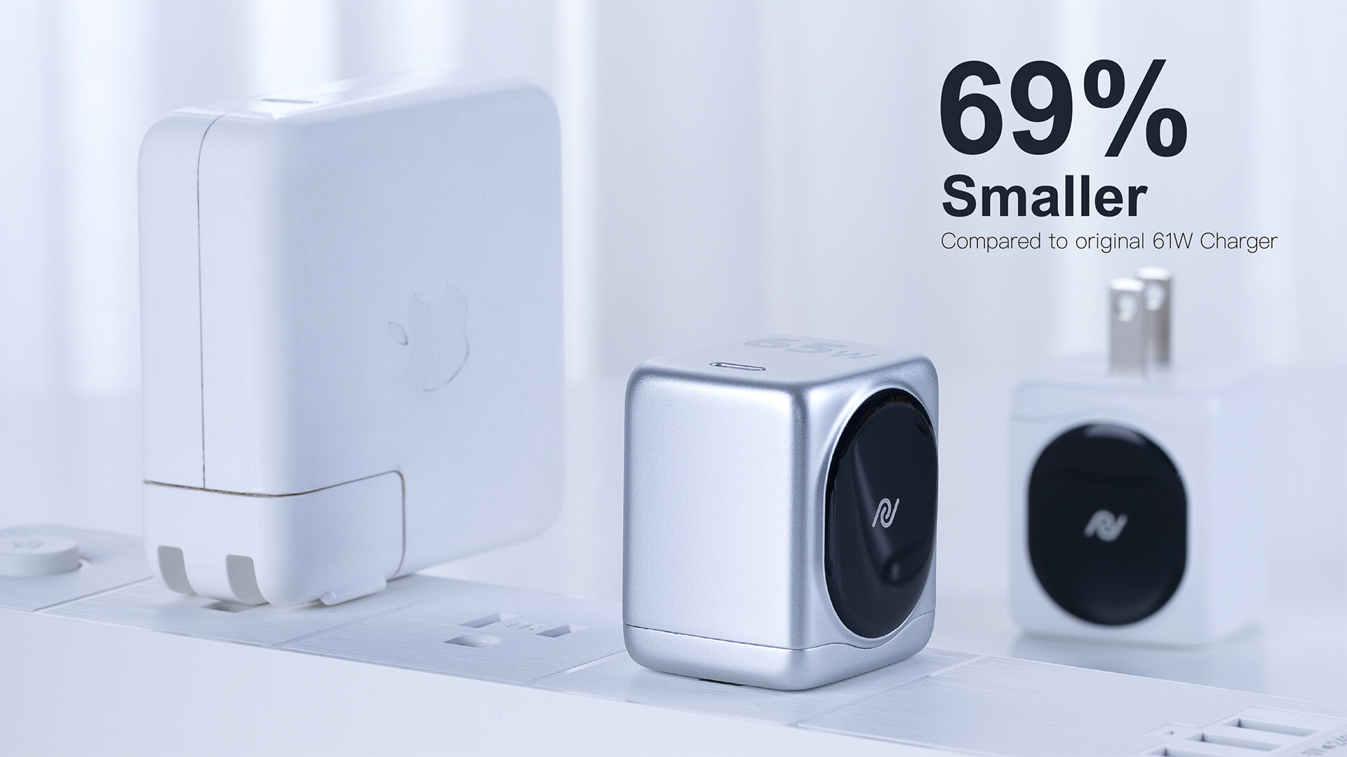 氮化镓充电器设计-博兰得65W氮化镓快速充电器