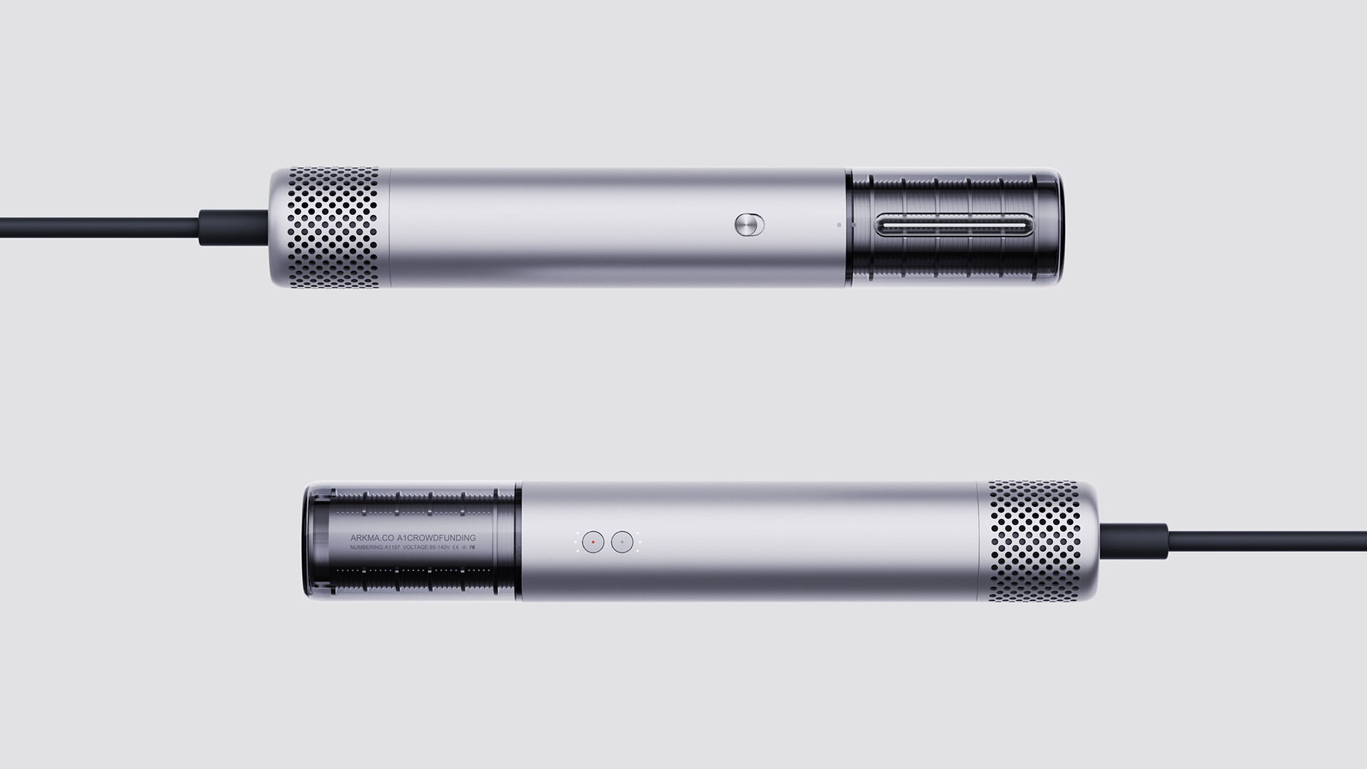 吹风棒外观设计-高速吹风棒外观结构设计