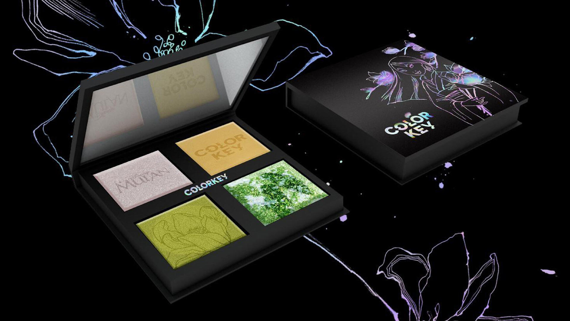 化妆品包装设计-珂拉琪化妆品包装设计