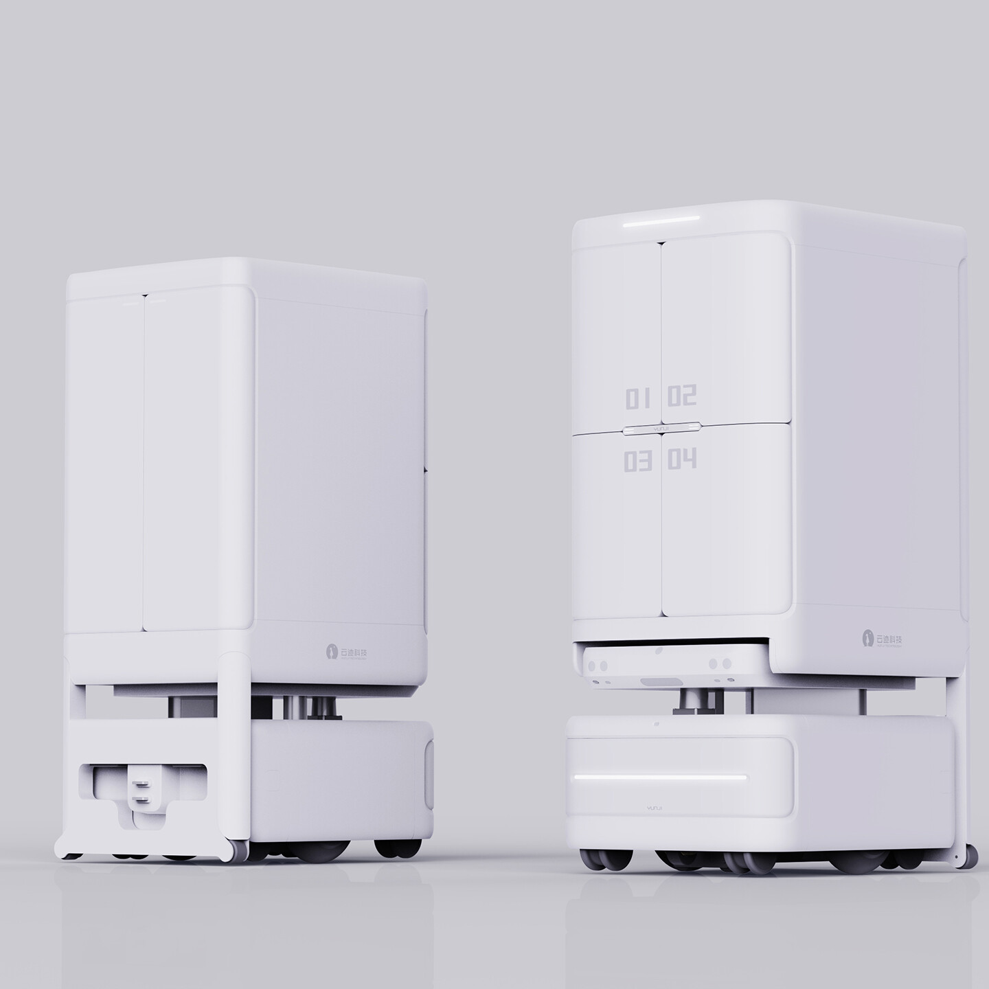 酒店服务机器人设计-云迹酒店服务机器人设计