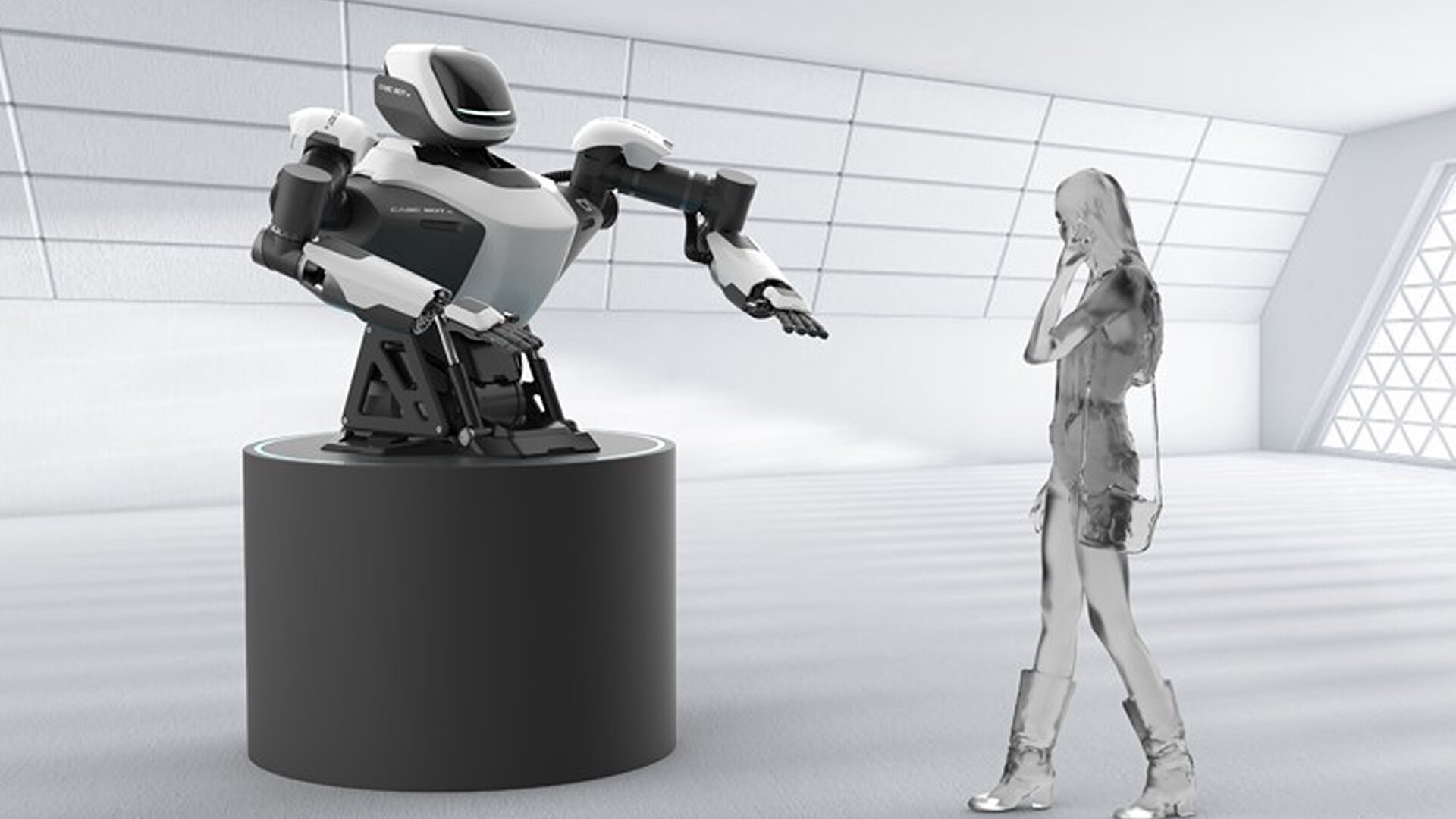 展示机器人设计-航天十八所展示机器人设计