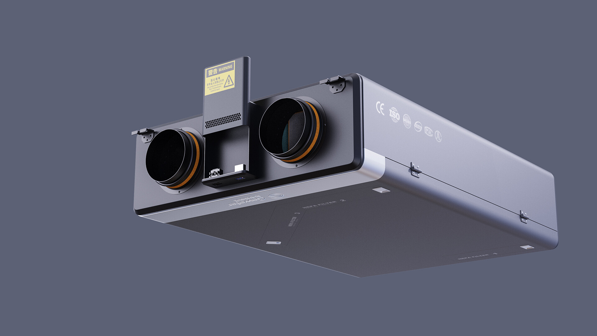 工业级新风机设计-PI工业级新风机设计