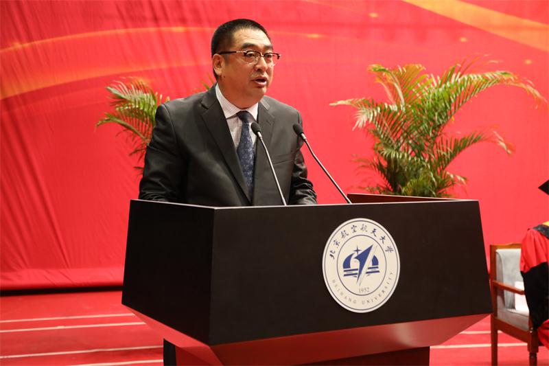 思路决定出路，想法决定干法--长征娱乐洁能董事长边程出席北航2017-2018学年研究生毕业典礼
