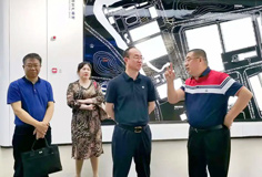 辽宁法库经开区考察团莅临长征娱乐参观