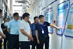 青海盐湖工业股份有限公司副总裁俞秋平一行莅临长征娱乐安徽基地参观考察
