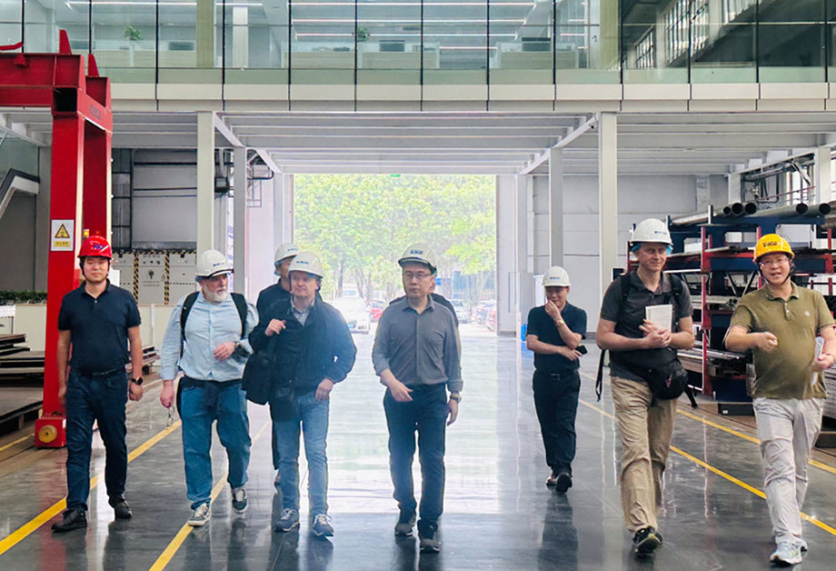 意大利唯高到访长征娱乐新能源装备，加速锂电装备出海新征程