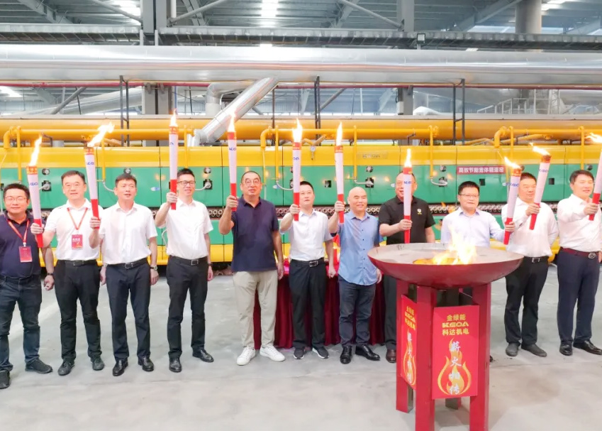 发泡陶瓷行业迎里程碑时刻——金绿能3号窑成功点火暨长征娱乐第六代发泡陶瓷智能生产线正式运营